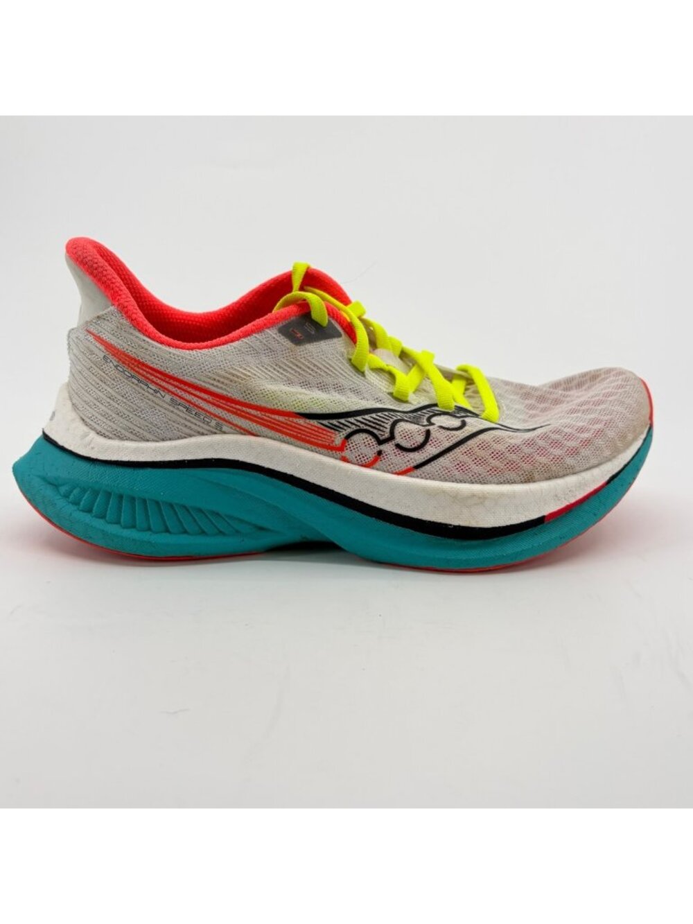 Saucony Endorphin Speed 5 Womens Size 7 White Athletic Running Shoes Sneakers